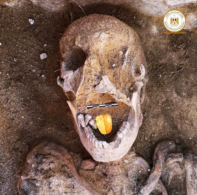 Ägypten: Mumie mit einer goldenen Zunge gefunden